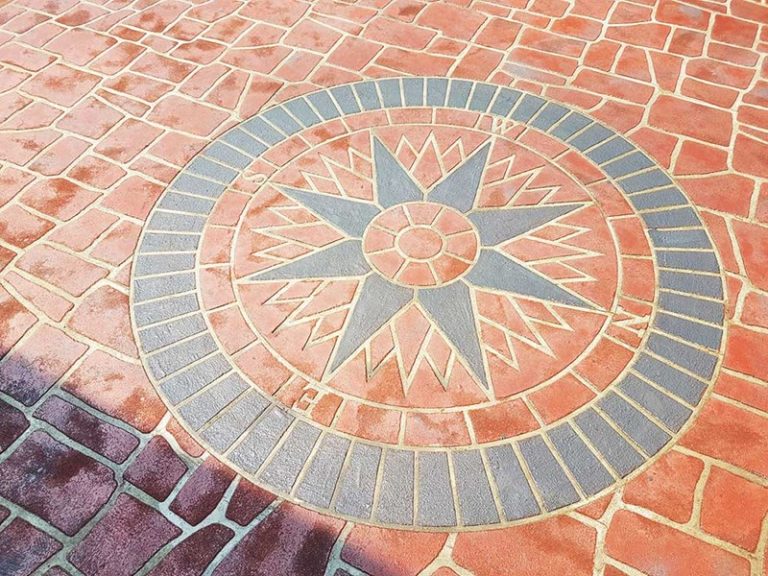 Stencil Design Driveways Stenciltech