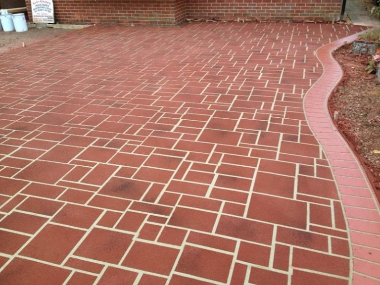 Stencil Design Driveways Stenciltech