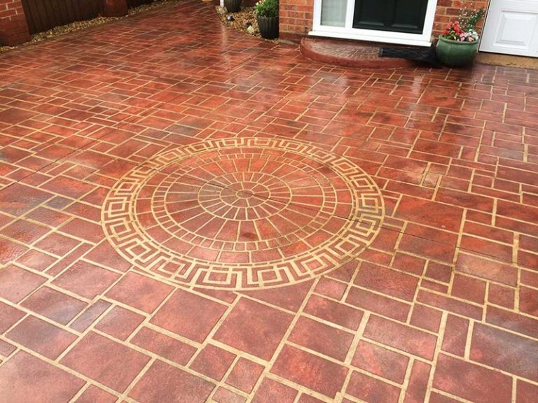 Stencil Design Driveways Stenciltech