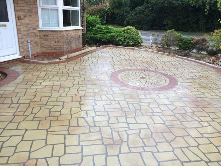 Stencil Design Driveways Stenciltech