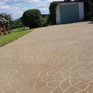 spray on driveways