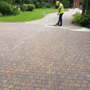 Stencil tech decorative concrete