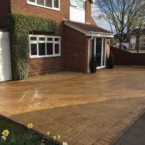 stamp driveways