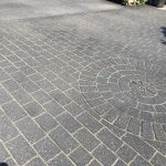stencil design driveways