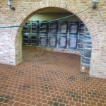 spray on patios
